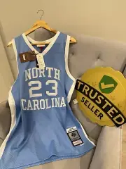 Size XL North Carolina Michael Jordan’s Jersey Blue College Jersey