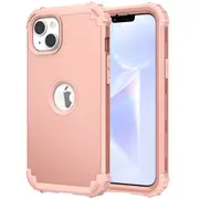 MCC Impact iPhone 14 Shockproof 3in1 Rugged Case Cover Apple iPhone14 [Rose Gold]