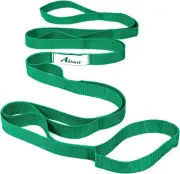 Stretching Strap Yoga Strap for Physical Therapy 10 Loops Yoga Strap for Pilates