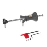 Woodworking Dual-purpose DIY Linear Arc Scriber Parallel Wood Line Drawing Tool-