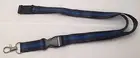 Thin Blue Line Lanyard, Police, Law Enforcement, TBL, Secure Holder.
