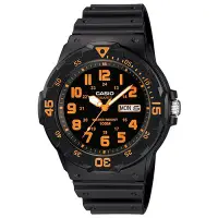 在飛比找Yahoo奇摩購物中心優惠-CASIO 潛水風DIVER LOOK指針錶(MRW-200