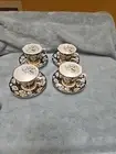 4 Royal Albert" Bone China 'Provincial Flowers' Mountain Avens Cup / Saucer