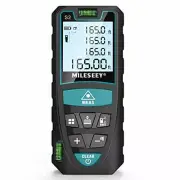 2 Bubble Levels Switchable Unit Accurate Digital Laser Meter 165'