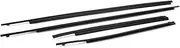 Edge Trim Fit for Toyota Tundra Double Cab 2007-2020 68160-0C020, 68210-0C020 4X Car Window Weatherstrip Seal Belt Moulding Car Door Protectors
