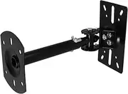 Veemoon Adjustable Speaker Wall Mount Bracket Heavy Duty Ceiling Wall Speaker Stand for Optimal Audio Performance Easy Installation with Versatile Mounting Options and Height Angle