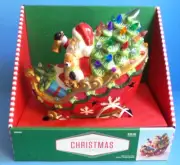 Hobby Lobby Lighted Ceramic Christmas Sleigh Nostalgia 10X11 BRAND NEW