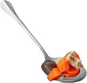 Serving Spoons for Buffet | Stainless Steel Big Spoon for Rice,Salad Serving Utensils, Kitchen Flatware, Metal Serving Spoon for Salads, Pasta, Platters