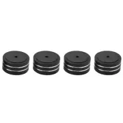 4Pcs 40X20Mm Aluminum HiFi Speaker Isolation Stand Turntable Feet Pad K4B5