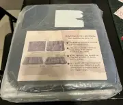 JoicyCo Extra Large XL Dog Bed Soft Dog Crate KENNEL Pad Mat 48 in Dark Gray NEW