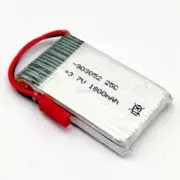 3.7V 1S 1800mAh 25C LiPO Battery JST plug for FPV Drone RC Model Airplane Copter