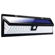 118 LED Solar Motion Sensor Light Outdoor Garden Security Garden Wall Flood Lamp