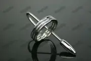 2019 Metal Stainless Steel Dilator Penis Plug Rod Tube Glans Loop Male Female