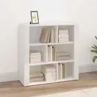 vidaXL Sideboard White 80x30x80 cm Engineered Wood 2BB