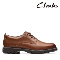 在飛比找momo購物網優惠-【Clarks】男鞋 Batcombe Tie GTX 防水