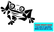 Cool Tree Frog #022 Vinyl decal sticker Graphic Die Cut Car Truck Window 10"