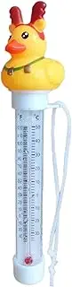​Swimming Pool Thermometer - Duck-Shaped Fun Floating Bath Temperature Gauge with String | Long-Lasting Temperature Sensor​, Easy-Read Water Thermometer Suitable for Pools, Spas, Hot Tubs​,