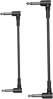 2Pcs Effector Power Cables for Electric Guitars Adapter Power Cord with Reliable and Lightweight for Musical Instruments