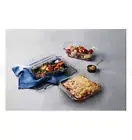 Glasslock 6-Piece Glass Bakeware Food Storage Set
