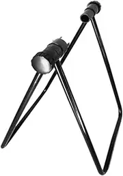 1Pc Mountain Bike Triangle Stand Vertical Display Wheel Hub Repair Floor Stand for Home Mechanics and Exhibition Black