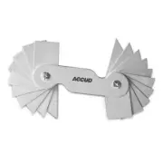 Accud ANGLE GAUGE 1°-45° Range, 20-Leaves, Light & Compact Design AC-931-045-20