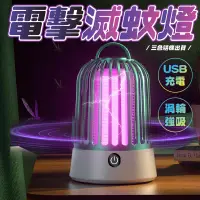 在飛比找生活市集優惠-USB充電渦輪強吸電擊滅蚊燈 捕蚊燈