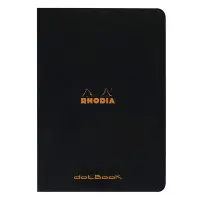 在飛比找誠品線上優惠-法國RHODIA 騎馬釘方眼筆記本/ A4/ Black/ 