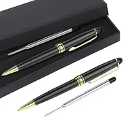 Allfosi Cross Rollerball Pen Ballpoint Pen,Luxury Personalised Pens Gift Sets for Men Nice Fancy Pens Birthday