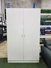 1.2M White 5 Tier Wardrobe Cupboard Storage Cabinet -C