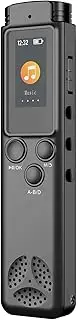 64Gb Digital Voice Recorder Voice Activated O Recording Noise Reduction with Playback Mp3 Music Player 280Hrs Recording Files Device Support Password for Lectures Meetings Class View 64Gb