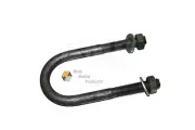 (8) Trailer Steel U-Bolts 2.40" Round Axle Spring M14 1000402