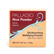 Palladio Rice Powder Natural Loose Setting Powder Absorbs Oil Help Makeup Last