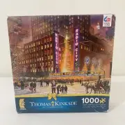 NEW Thomas Kinkade CEACO Radio City Music Hall 1000 Pc Puzzle
