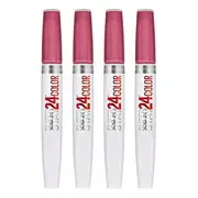 4x Maybelline Superstay 24 Hour Colour 2 Step Lipstick 105 Blush On