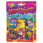 Lisa Frank Masterpieces Erasers Vintage Aliens Dogs Cats Seal Dolphin - SEALED