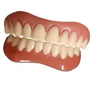 Aiducho Perfect Smile Veneer On Top Of Dentures, Quick Restoration Of Teeth