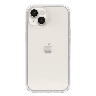 OtterBox Symmetry Case (Suits iPhone 15) - Clear