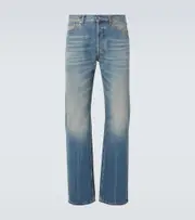 [McQueen] McQueen Faded straight jeans UK 36 blue