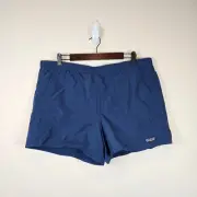 Patagonia Baggies Shorts Womens Size XL 5" Inseam Tidepool Blue 57059