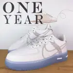 ONE YEAR_ NIKE NIKE AIR FORCE 1 REACT 白 冰底 解構 AF1 CQ8879-100