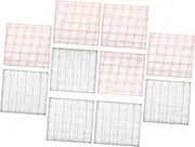 MUCKLILY 10pcs Multi-Purpose Kitchen Cleaning Cloths Absorbent Non-Greasy Dish Towels Kitchen Towels Cotton High Absorbent Dish Drying Towels