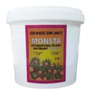 MONSTA BLOOM 5KG ORGANIC HYDROPONIC NUTRIENTS OZI MAGIC FLOWER BLOOM NUTRIENT