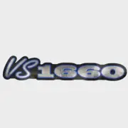 Ranger Boat Decal Sticker 331528 | VS1660 Silver Black Blue 17 1/2 Inch