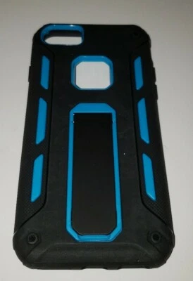 Protective case For Apple iPhone 8 black and blue