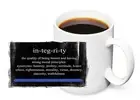 Thin Blue Line Definition of Integrity Design 11oz Ceramic Coffee Mug #035