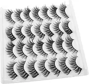 VINTORKY Long Eyelash Strips Fake Lashes Natural Appearance for Daily Wear and Special Events
