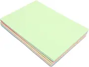 Sewroro 10 Pack Boards Multi-use Craft Sheets Printing Sheets Poster Board Set