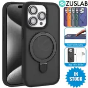 For iPhone 16e 16 15 Pro Max 14 13 12 11 Magnetic Case + Glass Screen Protector