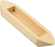 Cabilock Wooden Ship Model Boats Olive Desktop Ornament Wood Crafts Boat Ornament Home Decor Wooden Boat Model Wooden Boat Figurine Boat Shaped Decor Wood Boat Model Desktop Boat Ornament
