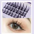 Fluffy Devil Lash Clusters Wispy Glue-Free Fake Lashes Extension Self-adhesive